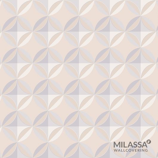 Флизелиновые обои арт.M4 002/2, коллекция Modern, производства Milassa с геометрическим рисунком